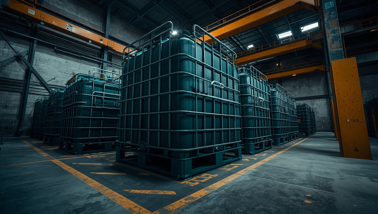 Şurup Konsantre IBC Tankları ile Depolama Çözümleri Şurup Konsantre IBC Tankları ile Depolama Çözümleri
