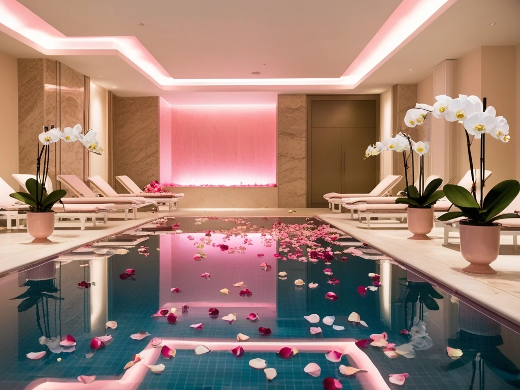 Maison Rosé spa alanı